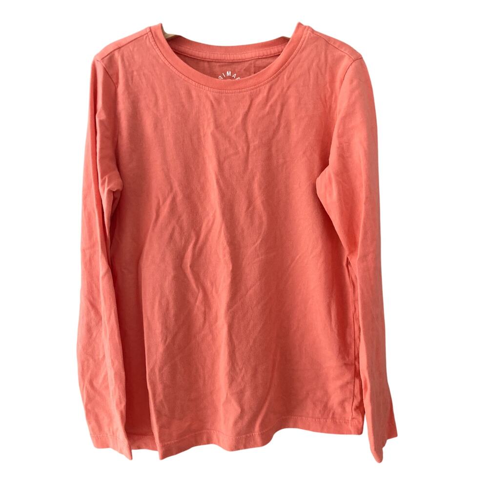 Primary Long Sleeve Tee - Orange Pink - 10